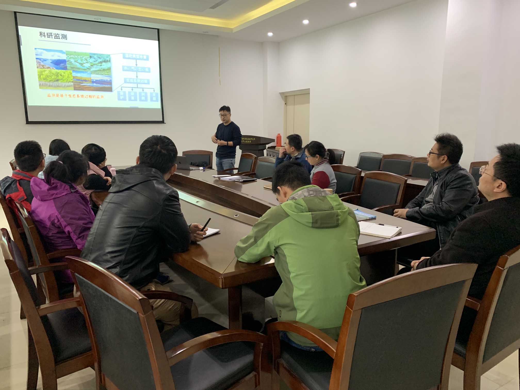 南京林业大学谢冬博士到植物生态与环境研究中心开展学术交流