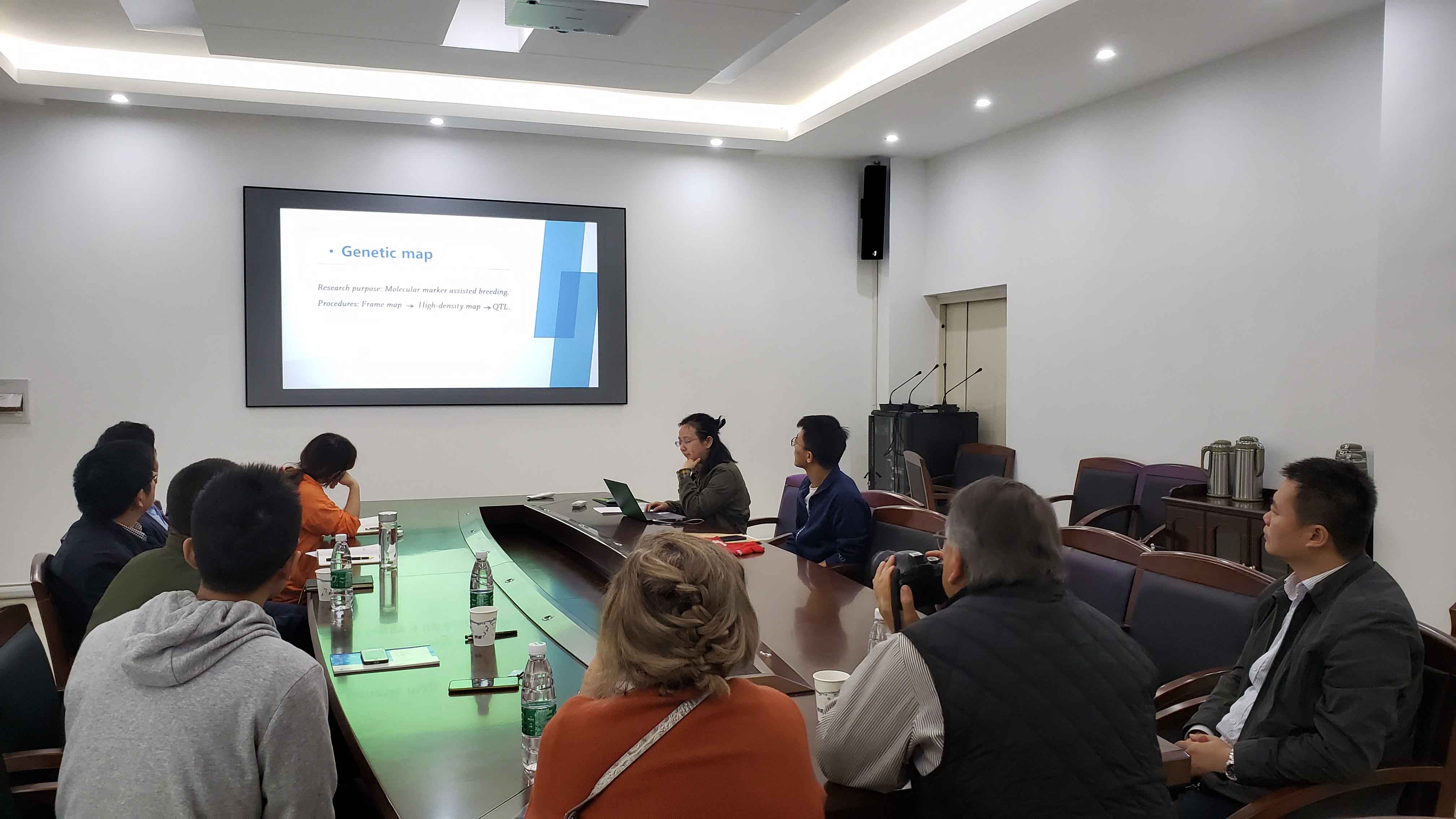 墨西哥Teobaldo教授与永盈彩票中山杉课题组进行学术交流