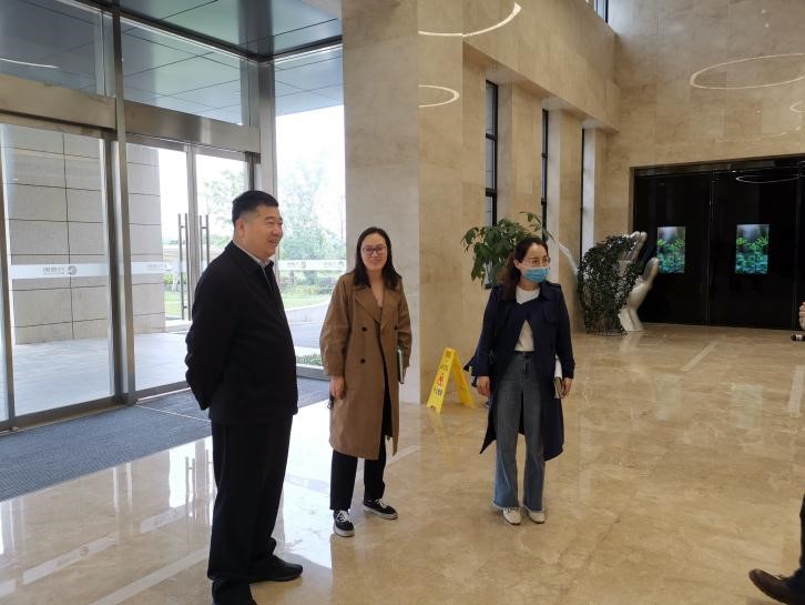 姚东瑞副所长一行应邀到南京万德斯环保科技公司调研交流