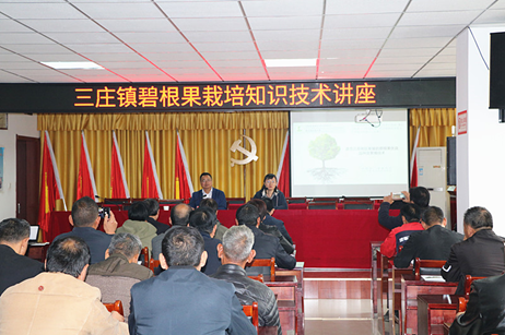 果树研究中心干果项目组赴泗阳县开展科技扶贫工作