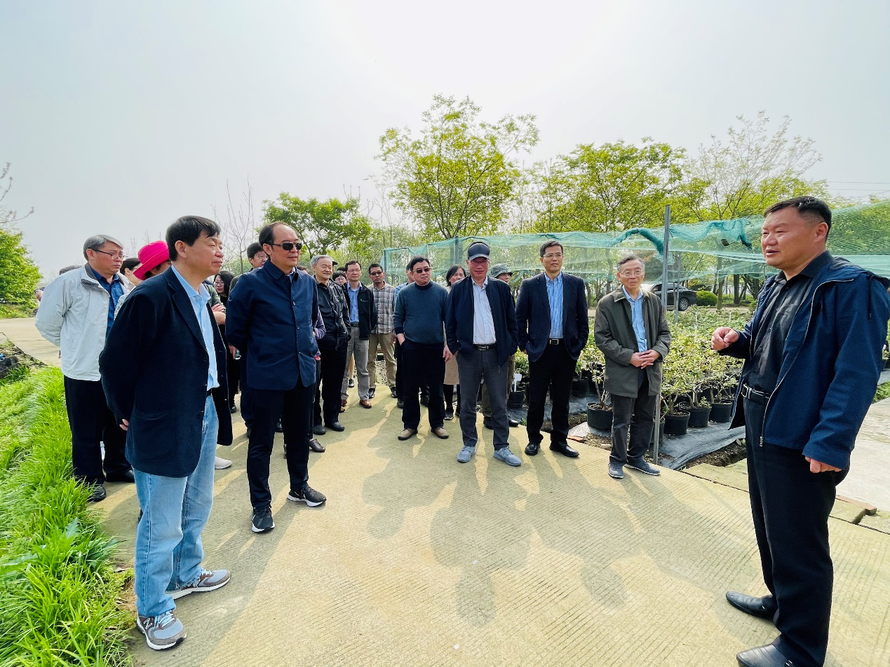 中科院院士专家组考察我所蓝莓黑莓试验基地