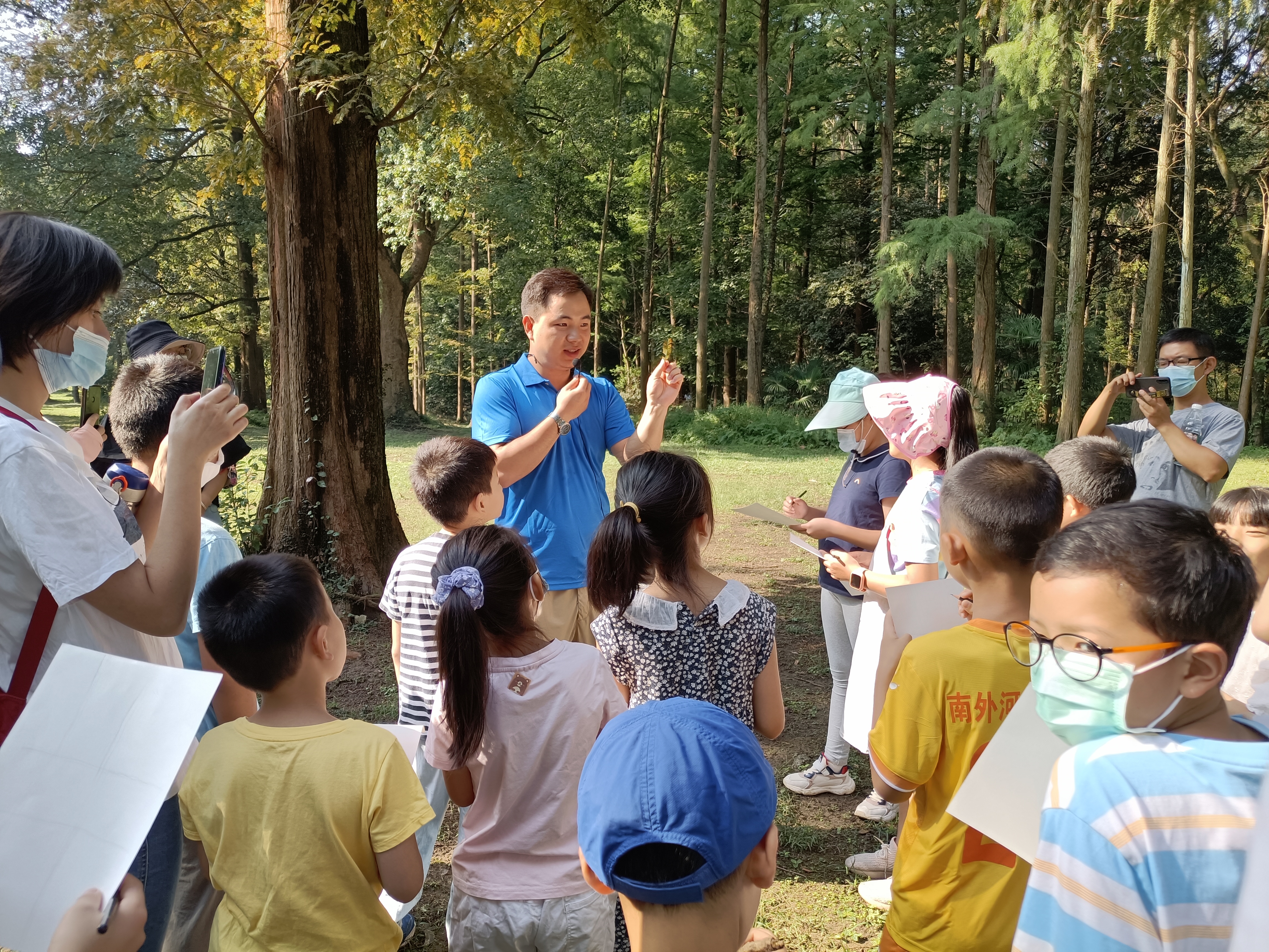 【我为群众办实事】永盈彩票国庆期间开展自然体验亲子公益活动