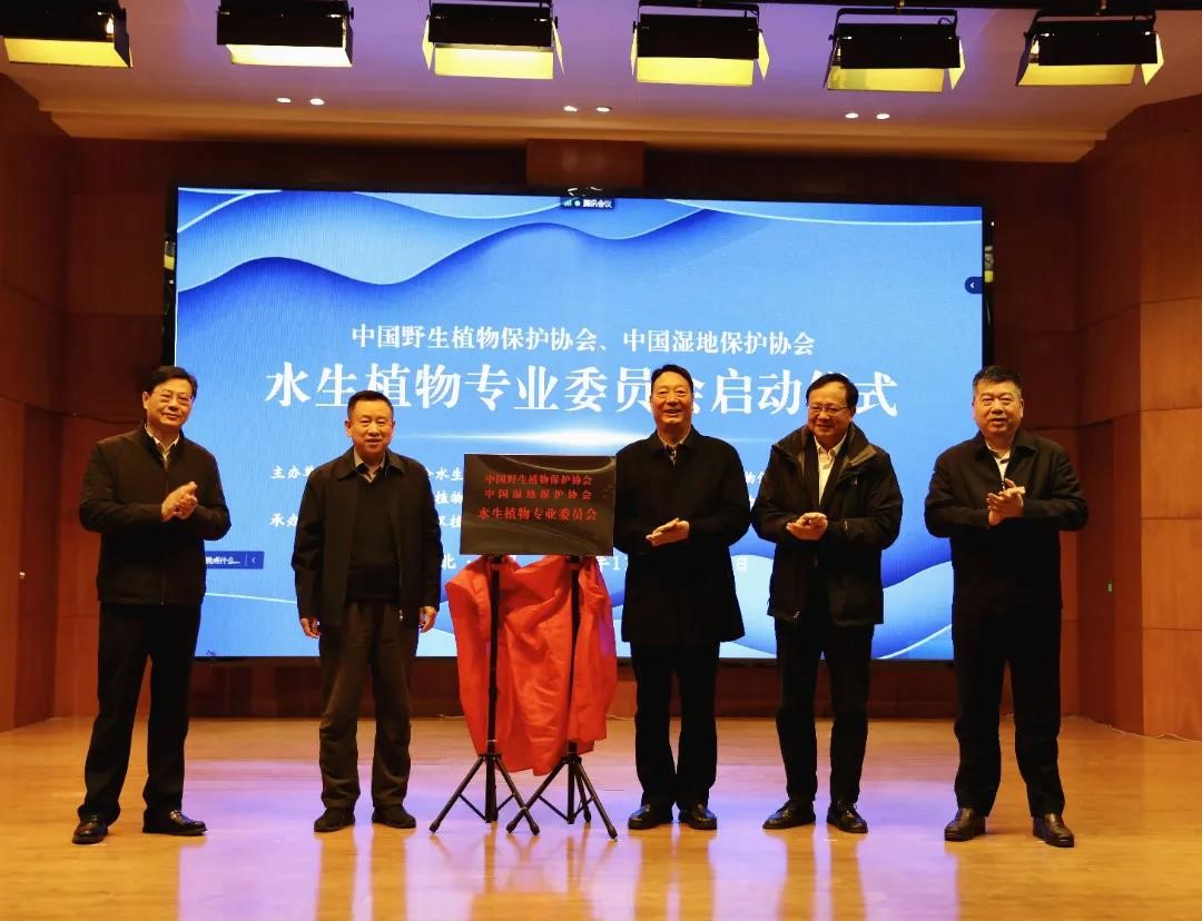 中国野生植物保护协会、中国湿地保护协会联合成立水生植物专业委员会