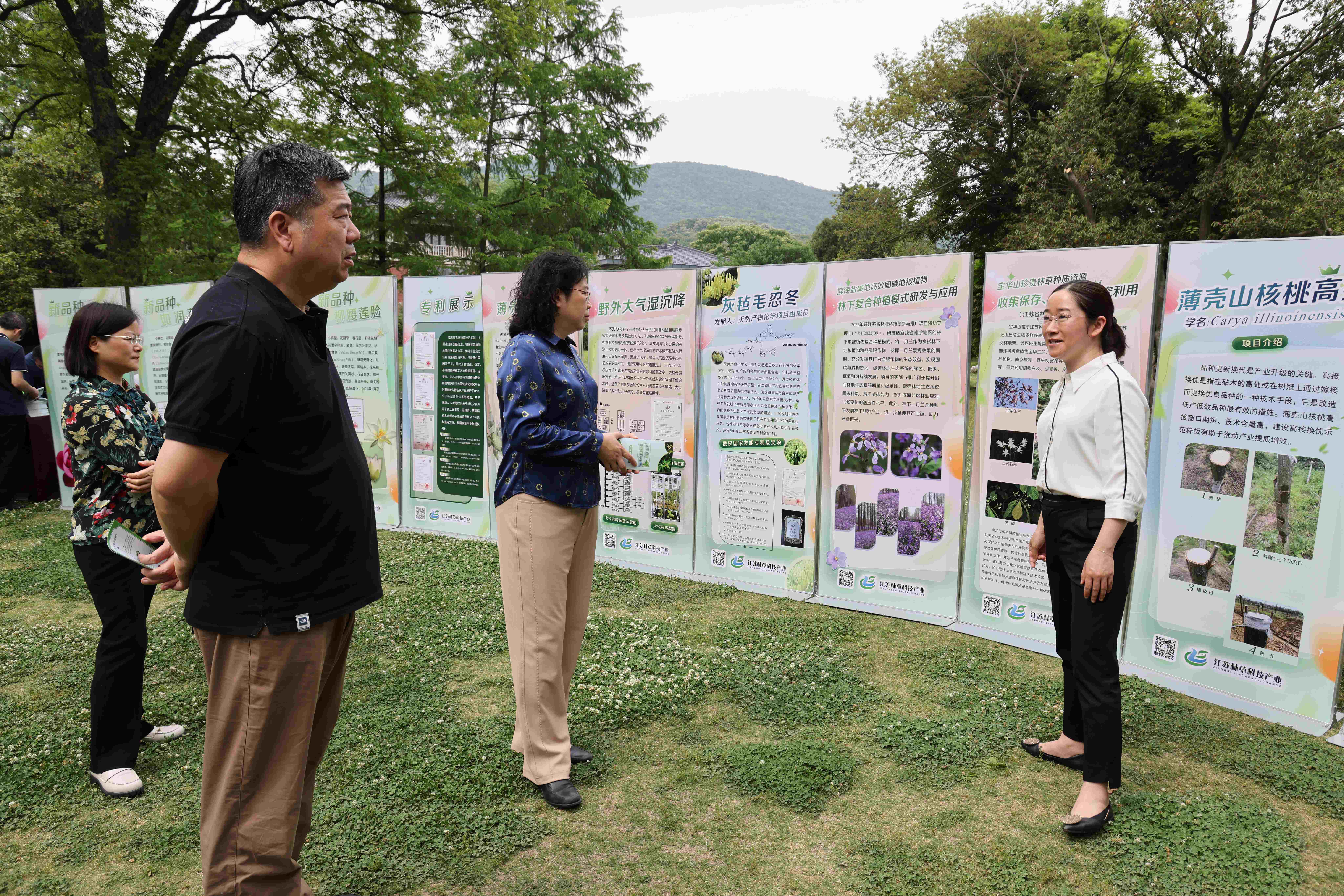 我所举办林草知识产权保护广场宣传活动