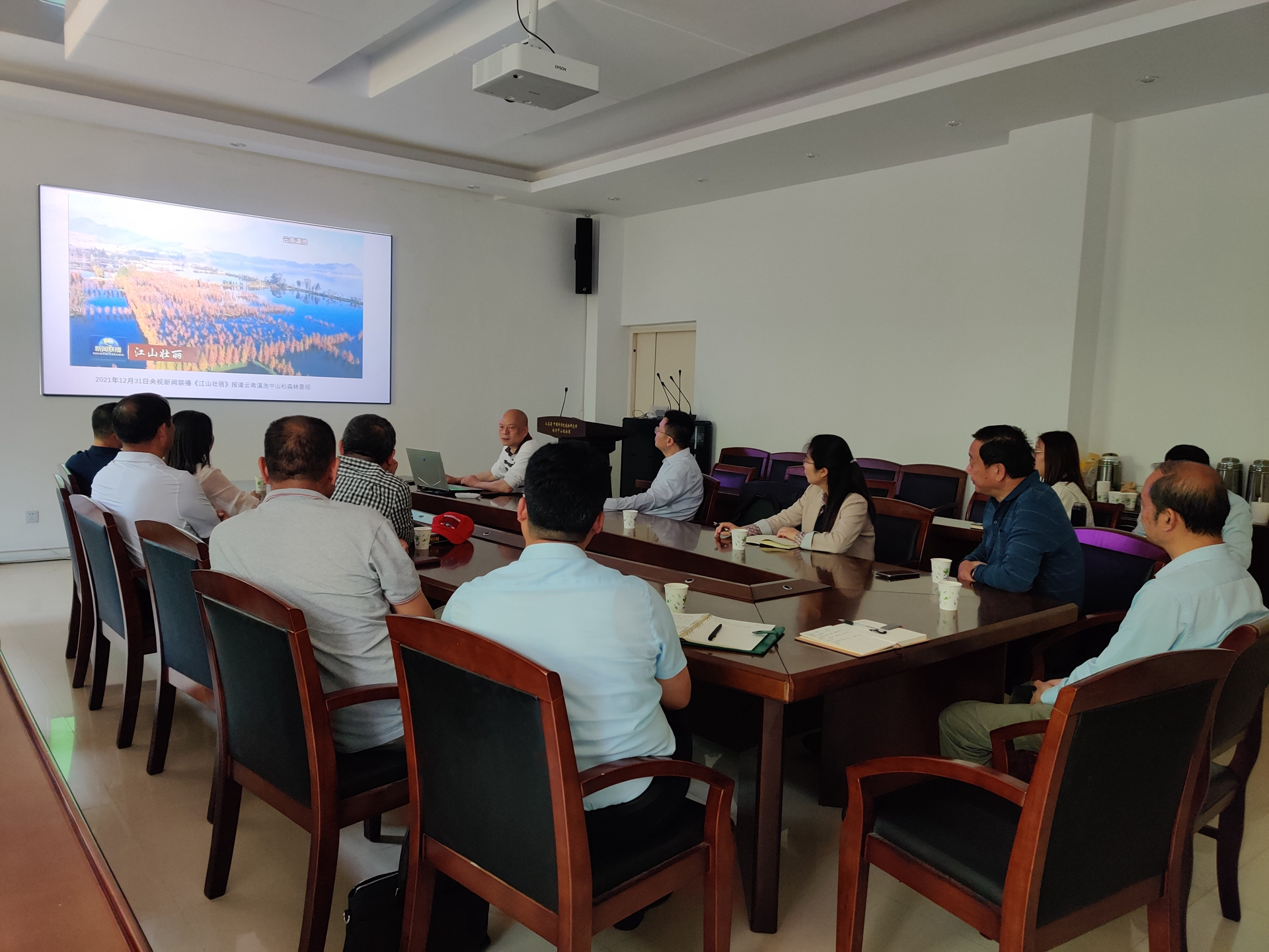 美国乔治亚大学张冬林教授一行来所考察交流