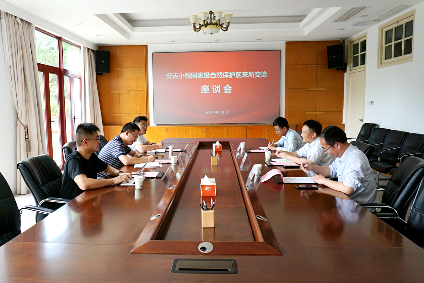 安吉小鲵自然保护区来所交流_副本.jpg 安吉小鲵自然保护区来所交流jpg