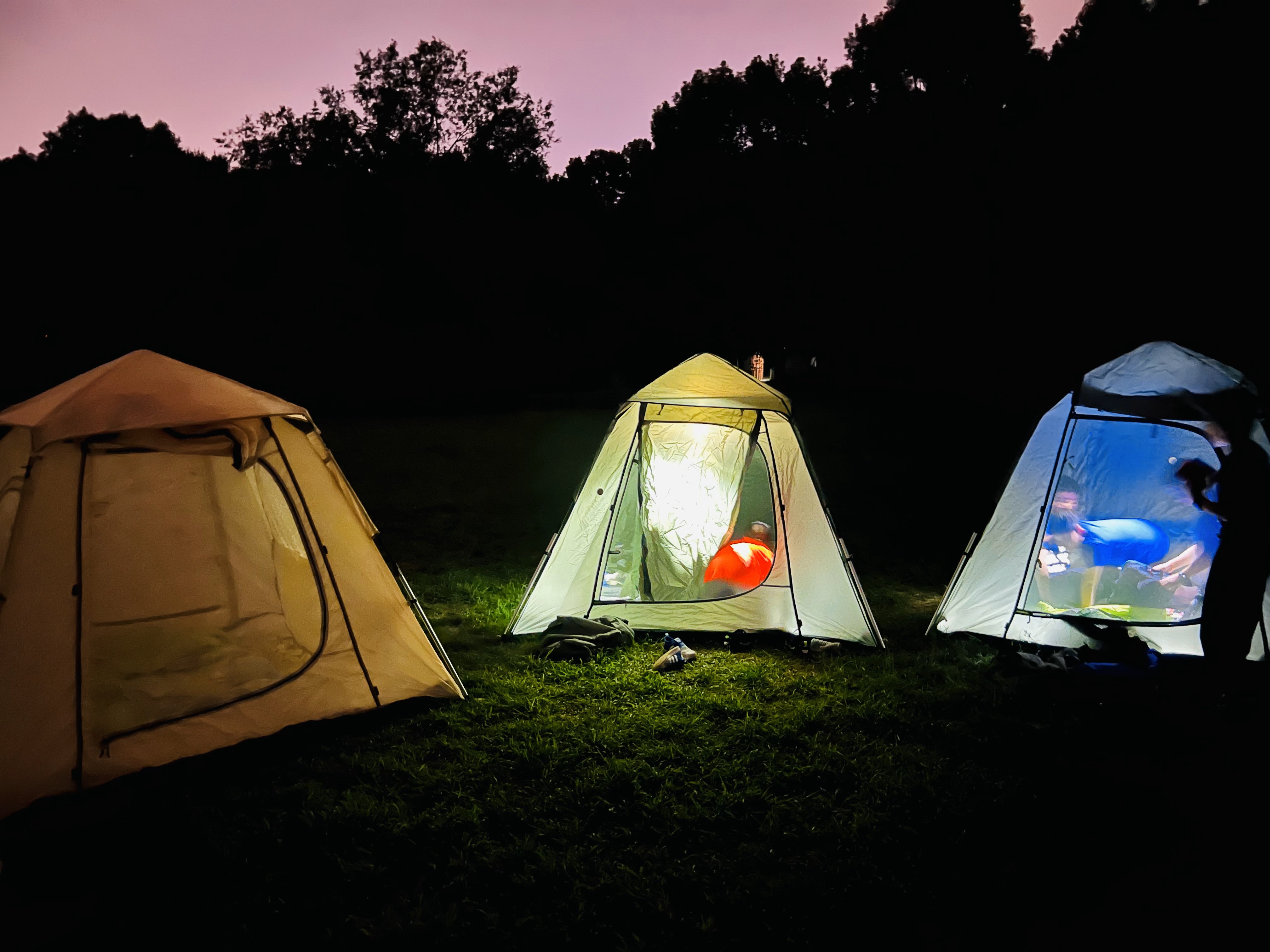 永盈彩票成功举办"我与自然亲密接触之夜观"露营科普活动