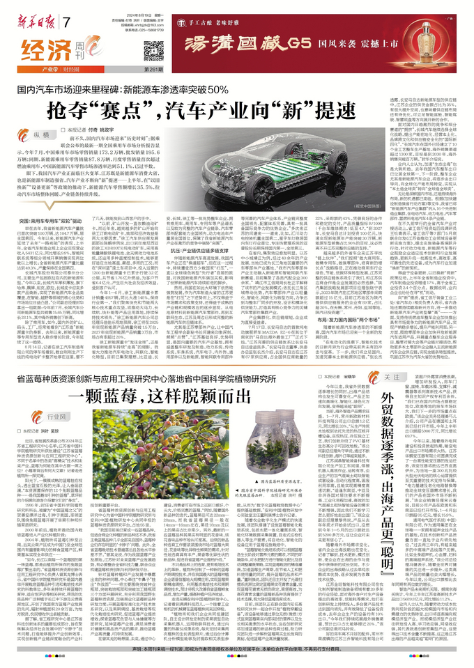 【新华日报】一颗蓝莓，这样脱颖而出