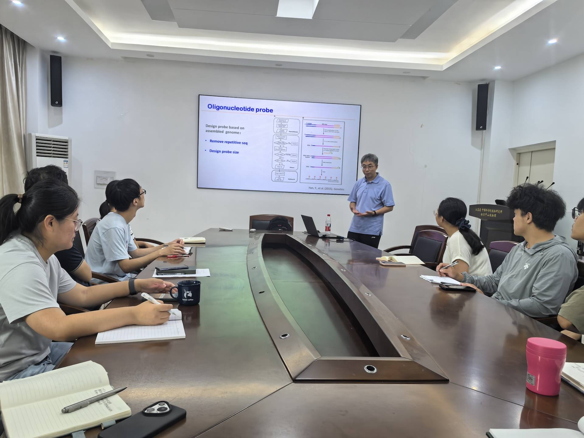 草业研究中心成功举办《植物分子细胞遗传学研究探索》学术报告会