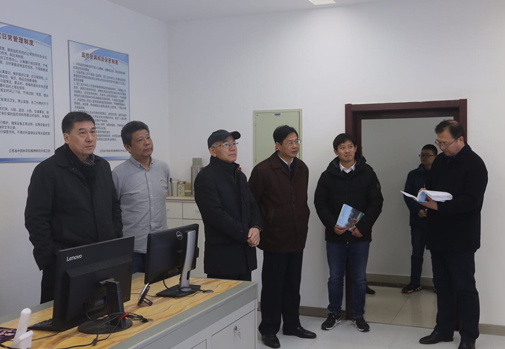 薛建辉所长、宇文扬书记率队开展春节前安全大检查