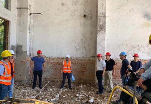 【我为群众办实事】薛建辉所长调研建设工地情况