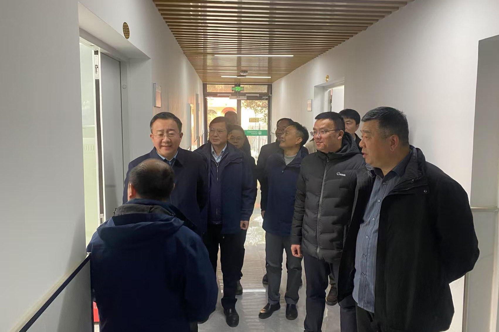 所领导带队开展节前安全大检查